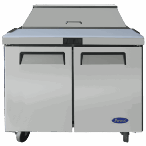 MESA REFRIGERADA DE PREPARACIÓN PUERTA SOLIDA 36"